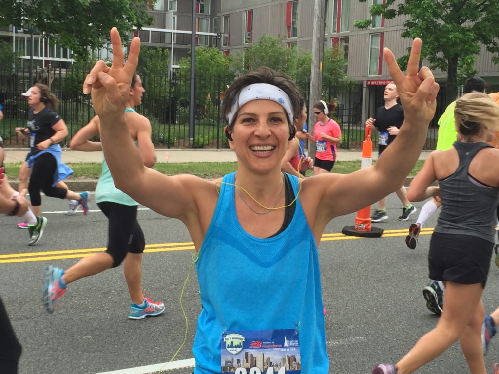 Congratulations to Shirin for crushing her half marathon this weekend!